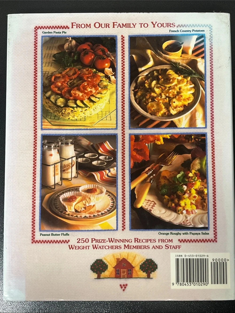 1993 Vintage Weight Watchers Cookbook — Hardcover